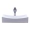 Novatto Porcelain Vessel Sink Combo with Brushed Nickel Faucet, Drain and Sealer NSFC-01141136BN - alternate 3